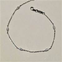 Bracciale Fanton Gioielli Donna BRACCIALI ORO in Oro bianco Cubic Zirconia FX.CE-6_52